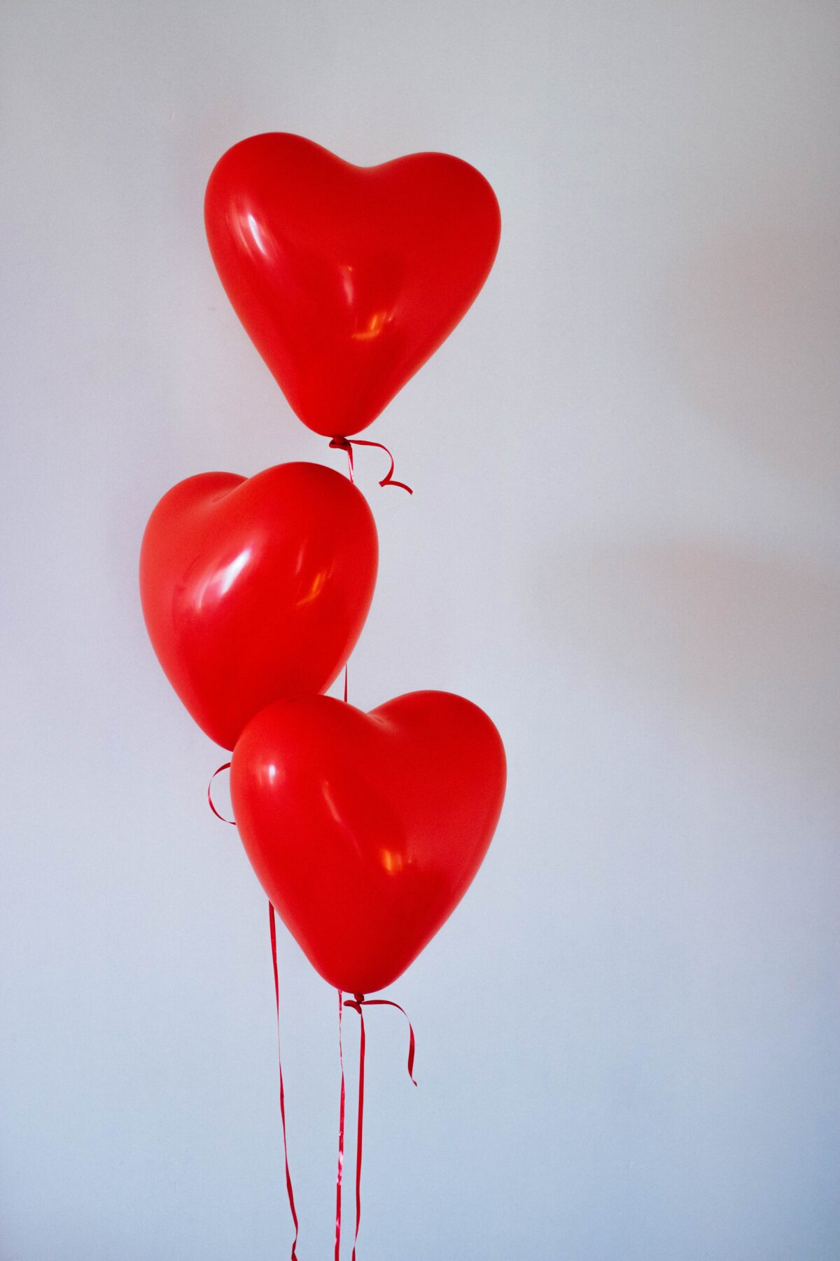 palloncini a forma di cuore